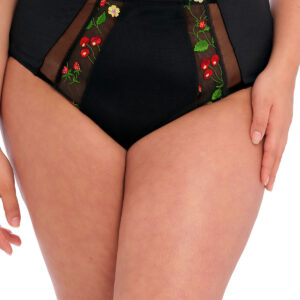 Kõrge pihaga aluspüksid Black