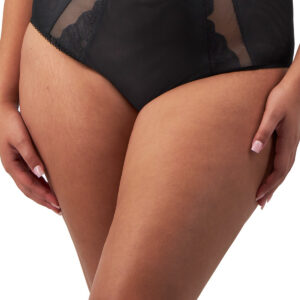 Kõrge pihaga aluspüksid Black