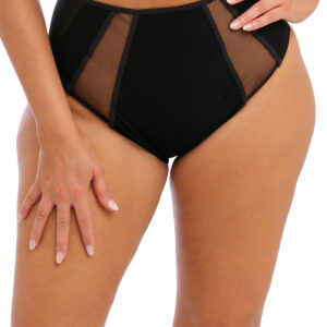 Kõrge pihaga aluspüksid Black