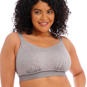 Traadita bralette rinnahoidja Grey Marl