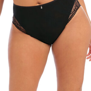 Kõrge pihaga aluspüksid Black