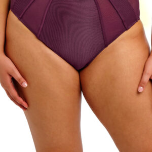 Kintai kõrge pihaga aluspüksid tumelilla Blackberry