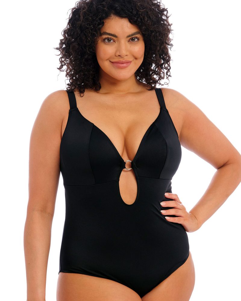 1200x1680-pdp-widescreen-ES7280-BLK-primary-Elomi-Swim-Plain-Sailing-Black-Non-Wired-Plunge-Swimsuit