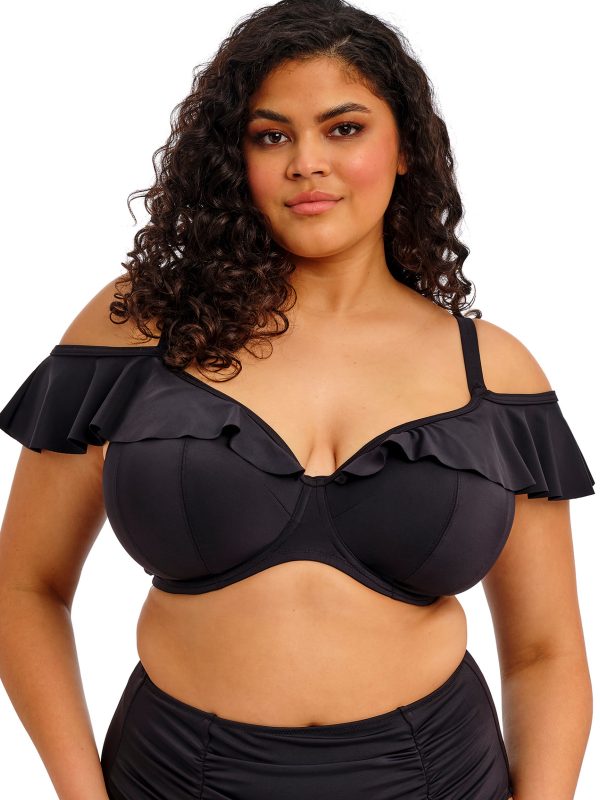 1200x1680-pdp-widescreen-ES7282-BLK-primary-Elomi-Swim-Plain-Sailing-Black-Underwired-Plunge-Bikini-Top