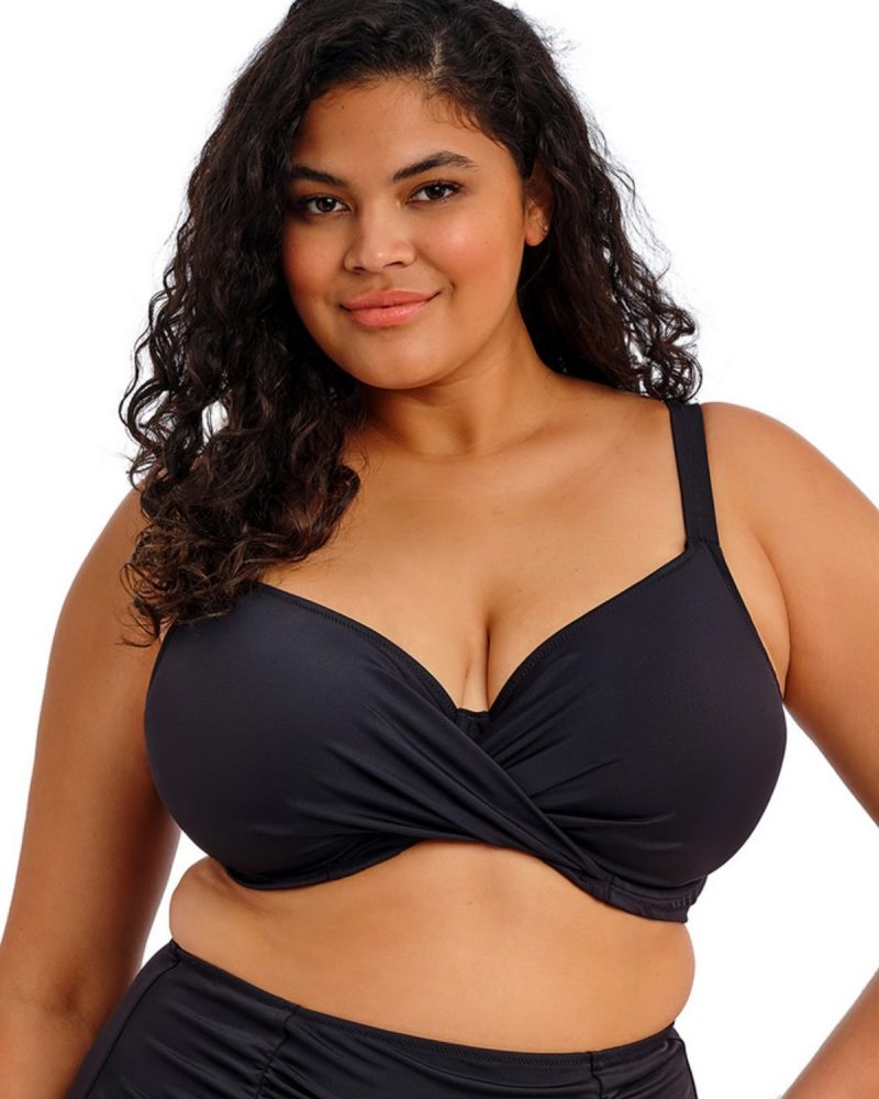 1200x1680-pdp-widescreen-ES7285-BLK-primary-Elomi-Swim-Plain-Sailing-Black-Underwired-Plunge-Bikini-Top