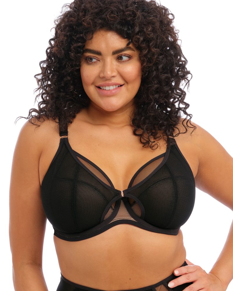 EL301202-BLK-primary-Elomi-Lingerie-Kintai-Black-Underwired-Plunge-Bra