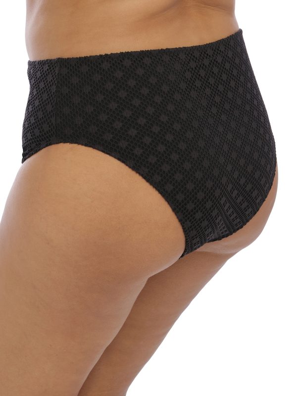 ES800672-BLK-side-Elomi-Swim-Bazaruto-Black-Mid-Rise-Bikini-Brief